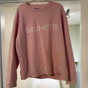 BTL Pink crew neck